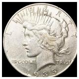 1935-S Silver Peace Dollar LIGHTLY CIRCULATED 1935-S Silver Peace Dollar LIGHTLY CIRCULATED