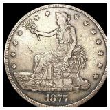 1877 Silver Trade Dollar LIGHTLY CIRCULATED 1877 Silver Trade Dollar LIGHTLY CIRCULATED