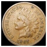 1867 Indian Head Cent NICELY CIRCULATED 1867 Indian Head Cent NICELY CIRCULATED