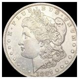 1897-O Morgan Silver Dollar CLOSELY UNCIRCULATED 1897-O Morgan Silver Dollar CLOSELY UNCIRCULATED