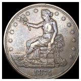 1874 Silver Trade Dollar LIGHTLY CIRCULATED 1874 Silver Trade Dollar LIGHTLY CIRCULATED