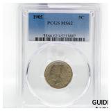 1905 Liberty Victory Nickel PCGS MS62 1905 Liberty Victory Nickel PCGS MS62