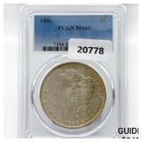 1886 Morgan Silver Dollar PCGS MS65 1886 Morgan Silver Dollar PCGS MS65