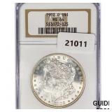 1902-O Morgan Silver Dollar NGC MS64 1902-O Morgan Silver Dollar NGC MS64