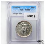 1937-D Oregon Trail Half Dollar ICG MS63 1937-D Oregon Trail Half Dollar ICG MS63