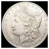 1884-S Morgan Silver Dollar CLOSELY UNCIRCULATED 1884-S Morgan Silver Dollar CLOSELY UNCIRCULATED