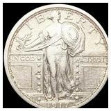 1917 Standing Liberty Quarter NEARLY UNCIRCULATED 1917 Standing Liberty Quarter NEARLY UNCIRCULATED