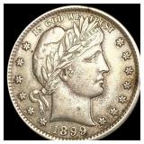 1899 Barber Quarter CLOSELY UNCIRCULATED 1899 Barber Quarter CLOSELY UNCIRCULATED