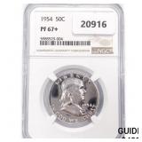1954 Franklin Half Dollar NGC PF67+ 1954 Franklin Half Dollar NGC PF67+