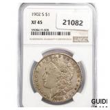 1902-S Morgan Silver Dollar NGC XF45 1902-S Morgan Silver Dollar NGC XF45