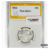 1926 Standing Liberty Quarter PGA MS63+ 1926 Standing Liberty Quarter PGA MS63+