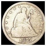 1875-S Twenty Cent Piece NICELY CIRCULATED 1875-S Twenty Cent Piece NICELY CIRCULATED
