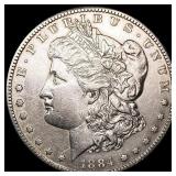 1884-S Morgan Silver Dollar NEARLY UNCIRCULATED 1884-S Morgan Silver Dollar NEARLY UNCIRCULATED
