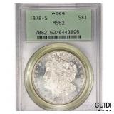 1878-S Morgan Silver Dollar PCGS MS62 1878-S Morgan Silver Dollar PCGS MS62