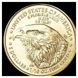 2022 1/10oz Gold $5 Eagle SUPERB GEM BU 2022 1/10oz Gold $5 Eagle SUPERB GEM BU