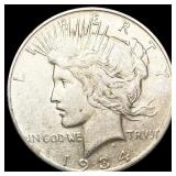 1934-D Silver Peace Dollar ABOUT UNCIRCULATED 1934-D Silver Peace Dollar ABOUT UNCIRCULATED