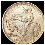 1925 Stone Mountain Half Dollar LIGHTLY 1925 Stone Mountain Half Dollar LIGHTLY
