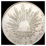 1881 Mexico Silver 8 Reales LIGHTLY CIRCULATED 1881 Mexico Silver 8 Reales LIGHTLY CIRCULATED
