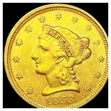 1853 $2.50 Gold Quarter Eagle UNCIRCULATED 1853 $2.50 Gold Quarter Eagle UNCIRCULATED