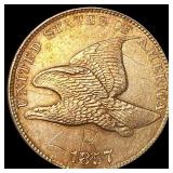 1857 Flying Eagle Cent NEARLY UNCIRCULATED 1857 Flying Eagle Cent NEARLY UNCIRCULATED
