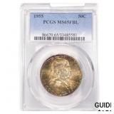 1955 Franklin Half Dollar PCGS MS65 FBL 1955 Franklin Half Dollar PCGS MS65 FBL