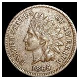 1865 Indian Head Cent ABOUT UNCIRCULATED 1865 Indian Head Cent ABOUT UNCIRCULATED