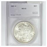 1891-O Morgan Silver Dollar SEGS MS62 1891-O Morgan Silver Dollar SEGS MS62