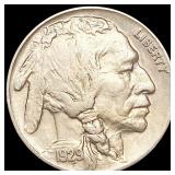1929-S 2 Feather Buffalo Nickel CLOSELY 1929-S 2 Feather Buffalo Nickel CLOSELY