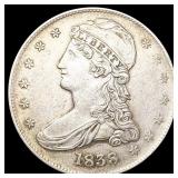 1838 Capped Bust Half Dollar UNCIRCULATED 1838 Capped Bust Half Dollar UNCIRCULATED