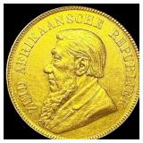 1898 South Africa 4.4g Gold 1 Pond UNCIRCULATED 1898 South Africa 4.4g Gold 1 Pond UNCIRCULATED