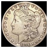 1896-S Morgan Silver Dollar NEARLY UNCIRCULATED 1896-S Morgan Silver Dollar NEARLY UNCIRCULATED