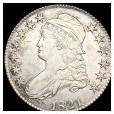 1821 Capped Bust Half Dollar CLOSELY UNCIRCULATED 1821 Capped Bust Half Dollar CLOSELY UNCIRCULATED