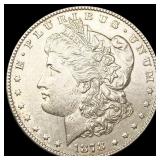 1878-S Morgan Silver Dollar CLOSELY UNCIRCULATED 1878-S Morgan Silver Dollar CLOSELY UNCIRCULATED