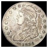 1834 Capped Bust Half Dollar NICELY CIRCULATED 1834 Capped Bust Half Dollar NICELY CIRCULATED
