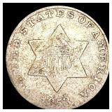 1853 Silver Three Cent NICELY CIRCULATED 1853 Silver Three Cent NICELY CIRCULATED