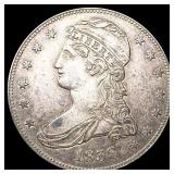 1838 Capped Bust Half Dollar NEARLY UNCIRCULATED 1838 Capped Bust Half Dollar NEARLY UNCIRCULATED