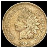 1859 Indian Head Cent CLOSELY UNCIRCULATED 1859 Indian Head Cent CLOSELY UNCIRCULATED