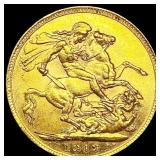 1913 G.B. 4.4g Gold Sovereign UNCIRCULATED 1913 G.B. 4.4g Gold Sovereign UNCIRCULATED