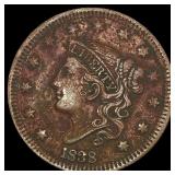 1838 Large Cent LIGHTLY CIRCULATED 1838 Large Cent LIGHTLY CIRCULATED