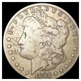 1892-CC Morgan Silver Dollar NICELY CIRCULATED 1892-CC Morgan Silver Dollar NICELY CIRCULATED