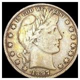 1897 Barber Half Dollar LIGHTLY CIRCULATED 1897 Barber Half Dollar LIGHTLY CIRCULATED