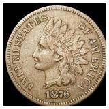 1876 Indian Head Cent ABOUT UNCIRCULATED 1876 Indian Head Cent ABOUT UNCIRCULATED