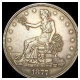 1877 Silver Trade Dollar LIGHTLY CIRCULATED 1877 Silver Trade Dollar LIGHTLY CIRCULATED