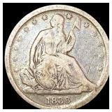 1838 Seated Liberty Half Dime NICELY CIRCULATED 1838 Seated Liberty Half Dime NICELY CIRCULATED