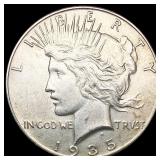 1935 Silver Peace Dollar UNCIRCULATED 1935 Silver Peace Dollar UNCIRCULATED