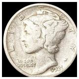 1921 Mercury Dime NICELY CIRCULATED 1921 Mercury Dime NICELY CIRCULATED