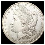 1884-S Morgan Silver Dollar CLOSELY UNCIRCULATED 1884-S Morgan Silver Dollar CLOSELY UNCIRCULATED