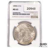 1898-O Morgan Silver Dollar NGC MS63 1898-O Morgan Silver Dollar NGC MS63