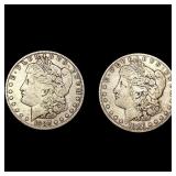 (2) 1886-O NICELY CIRCULATED (2) 1886-O NICELY CIRCULATED