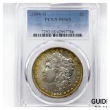1904-O Morgan Silver Dollar PCGS MS65 1904-O Morgan Silver Dollar PCGS MS65